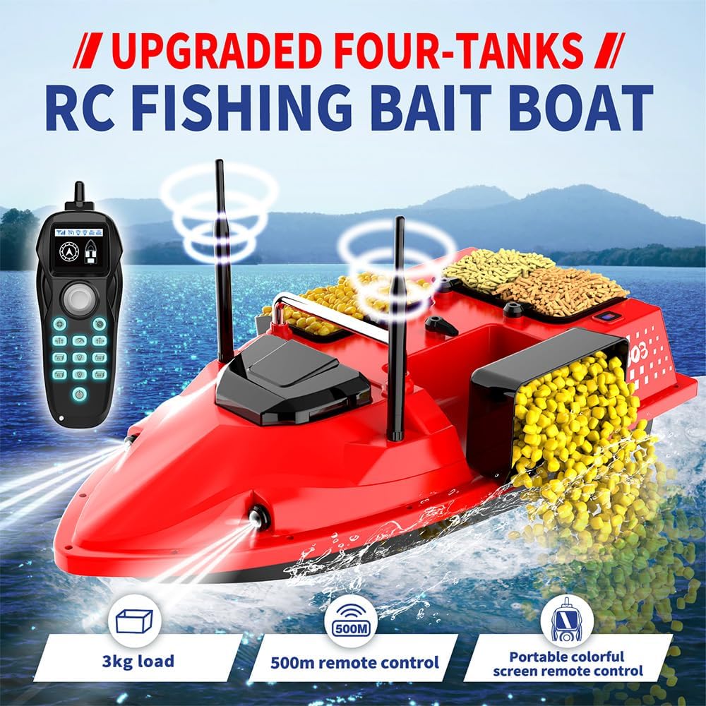 Remote Control Bait Fishing Bo - Fishing Backpack review and price
