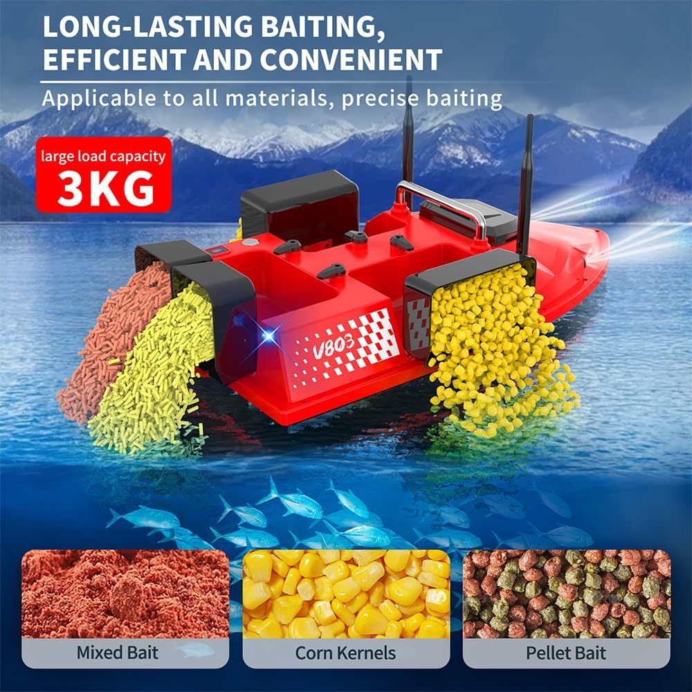 Remote Control Bait Fishing Bo - Fishing Backpack review and price