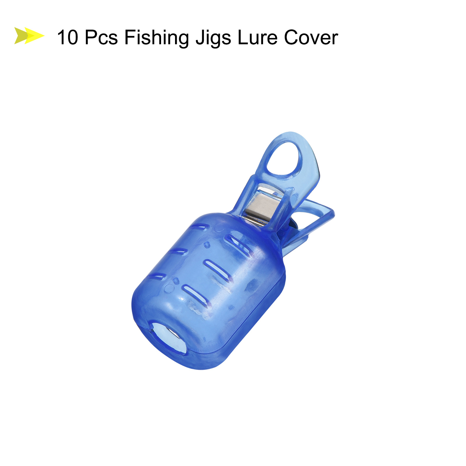 10pcs Small Size Squid Jig Hoo - Fishing Equipment Box review and price