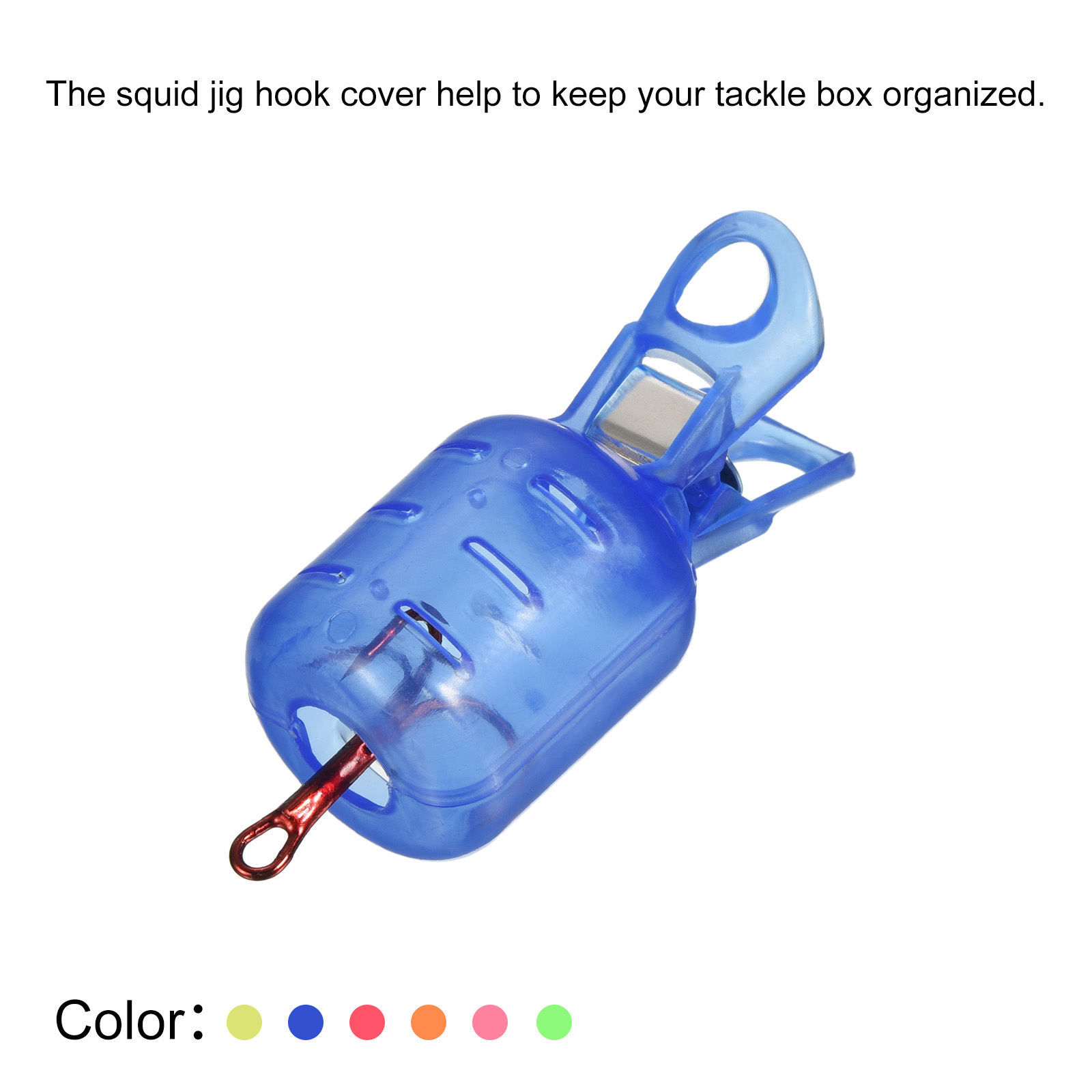 10pcs Small Size Squid Jig Hoo - Fishing Equipment Box review and price