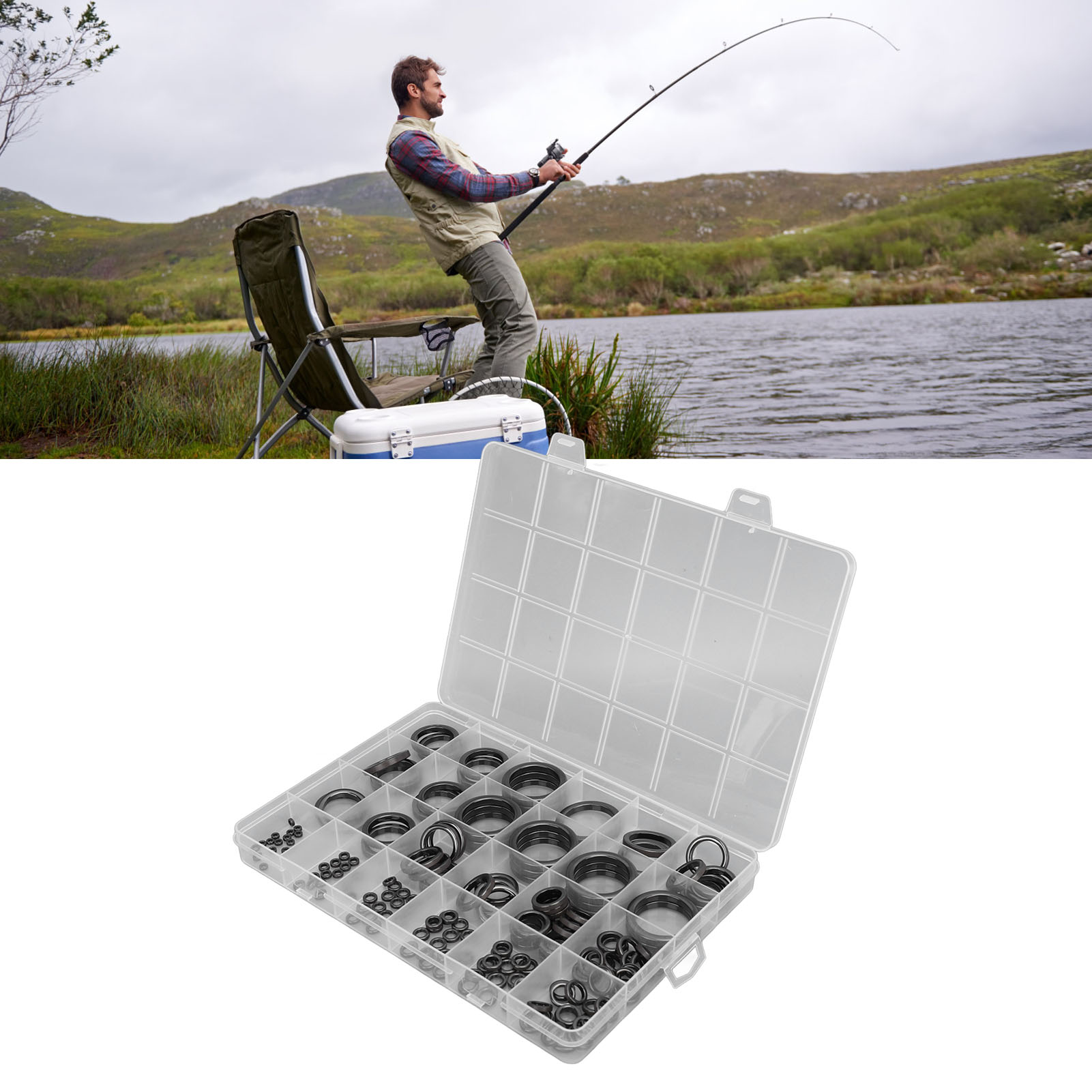 Fishing Rod Guide Repair Kit F - Fishing Equipment Parts review and price