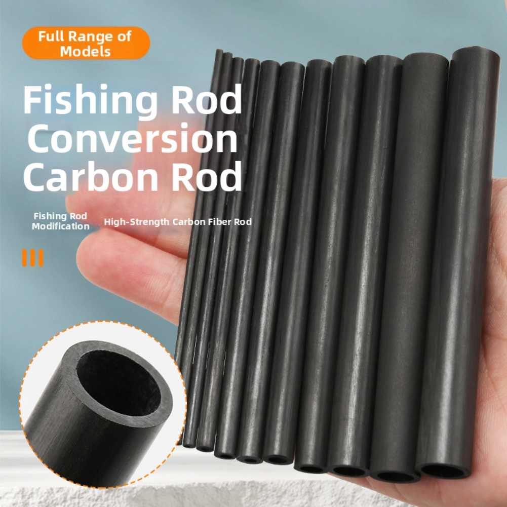 10cm Black Hollow Carbon Fiber - Carbon Fishing Rod review and price
