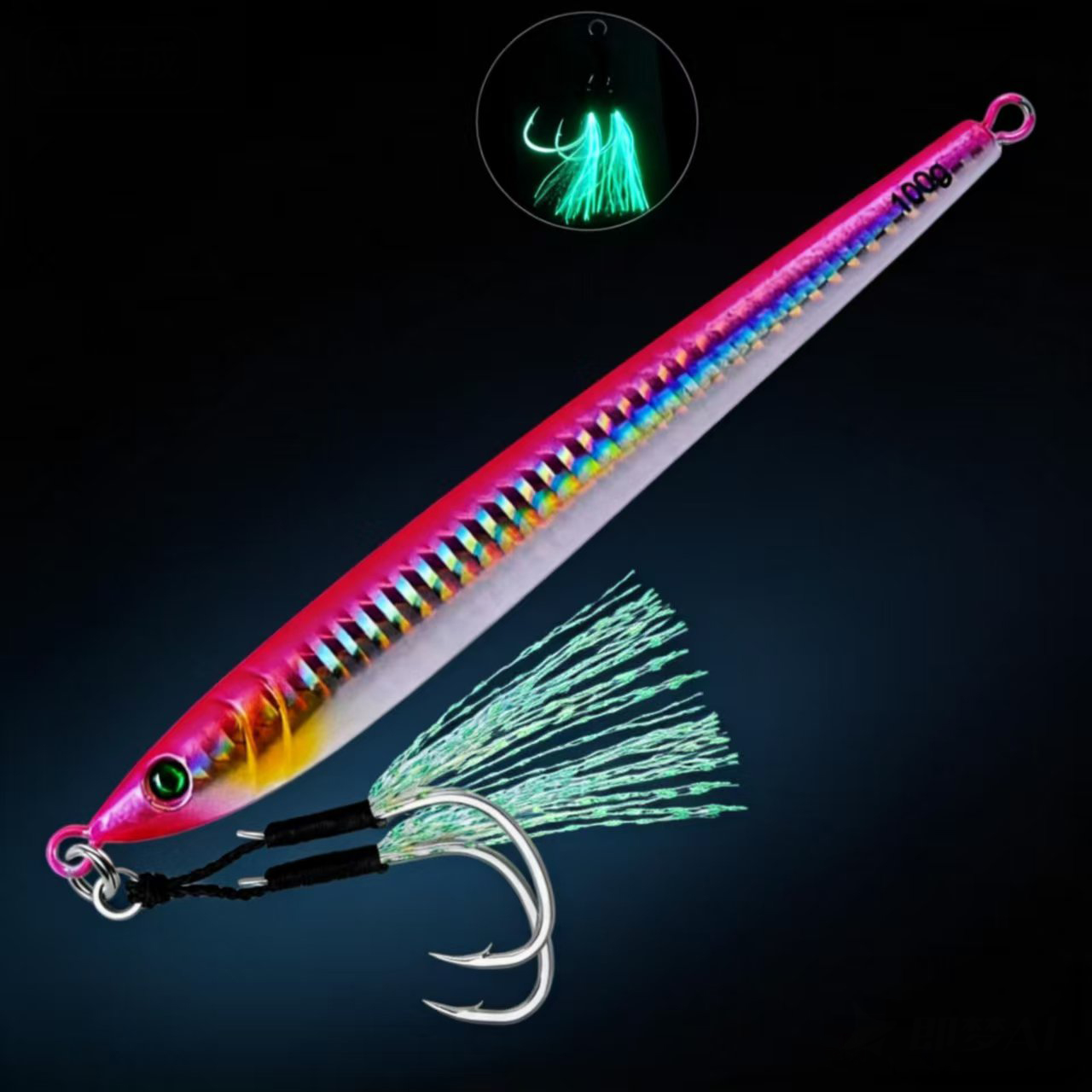 Cast Metal Jig Fishing Lure 5P - Fishing Equipment For Trout review and price