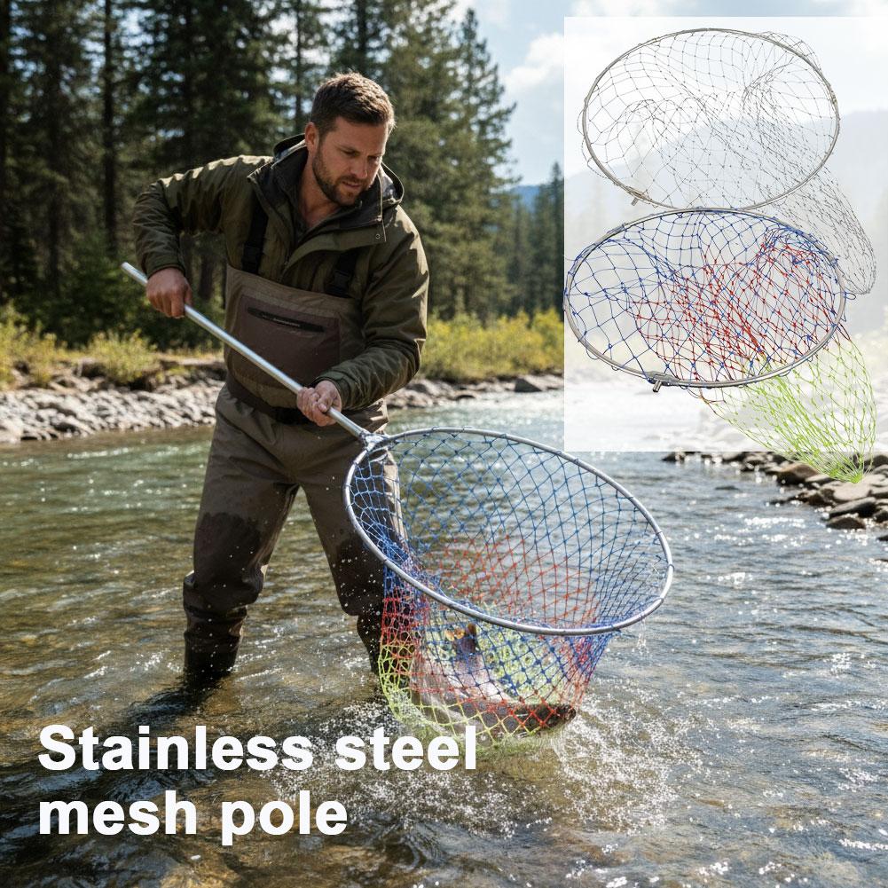 40cm 50cm Fishing Net Folding  - Fishing Net review and price