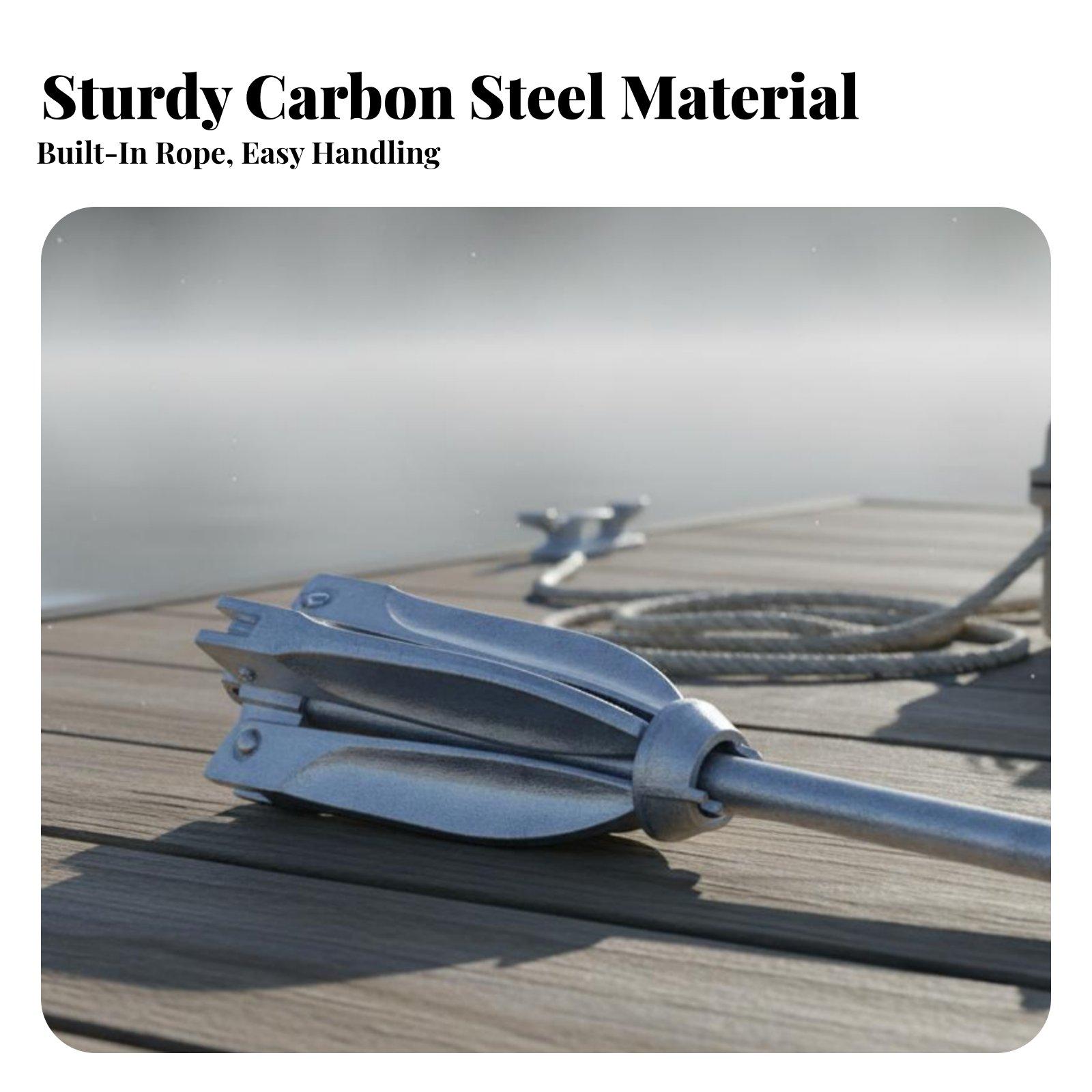 Carbon Steel Boat Anchor Porta - Fishing Equipment Jet review and price
