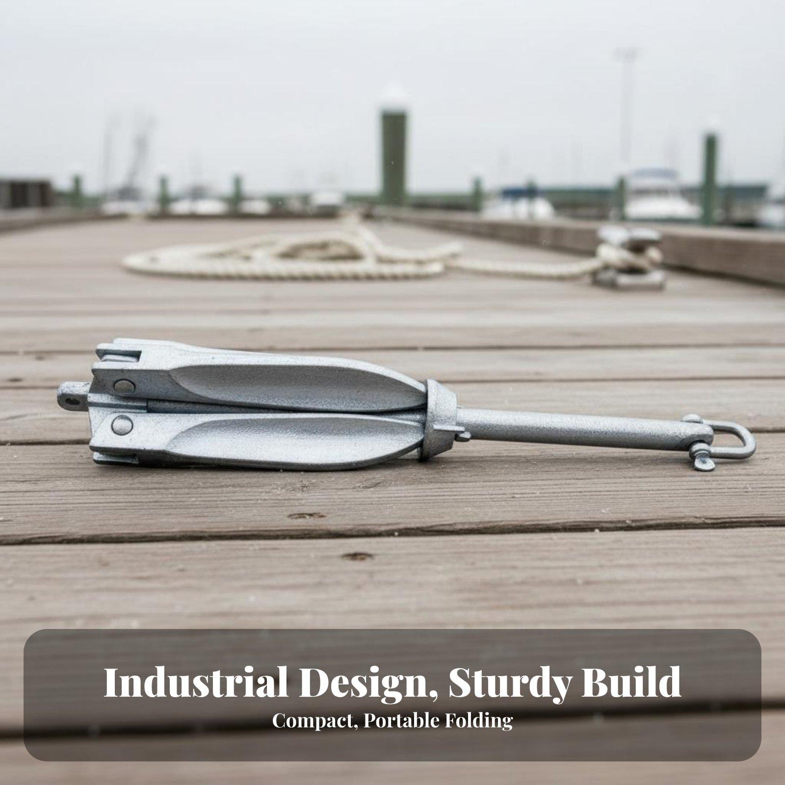 Carbon Steel Boat Anchor Porta - Fishing Equipment Jet review and price