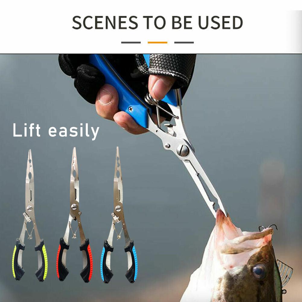 Stainless Steel Fishing Pliers - Fishing Equipment Pictures review and price