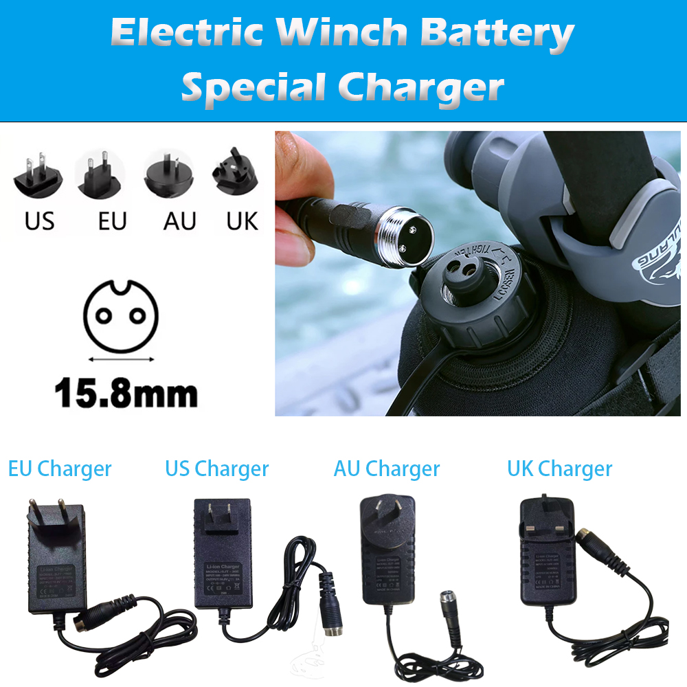 Electric Winch Battery 16.8V 2 - Fishing Equipment Uk review and price