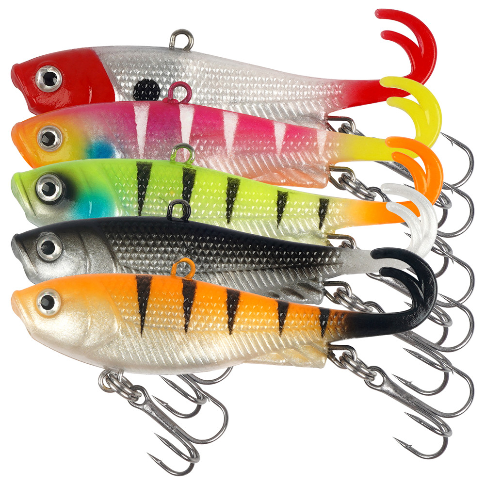 5Pcs Pre-Rigged Jig Head Wobbl - Fishing Equipment For Trout review and price