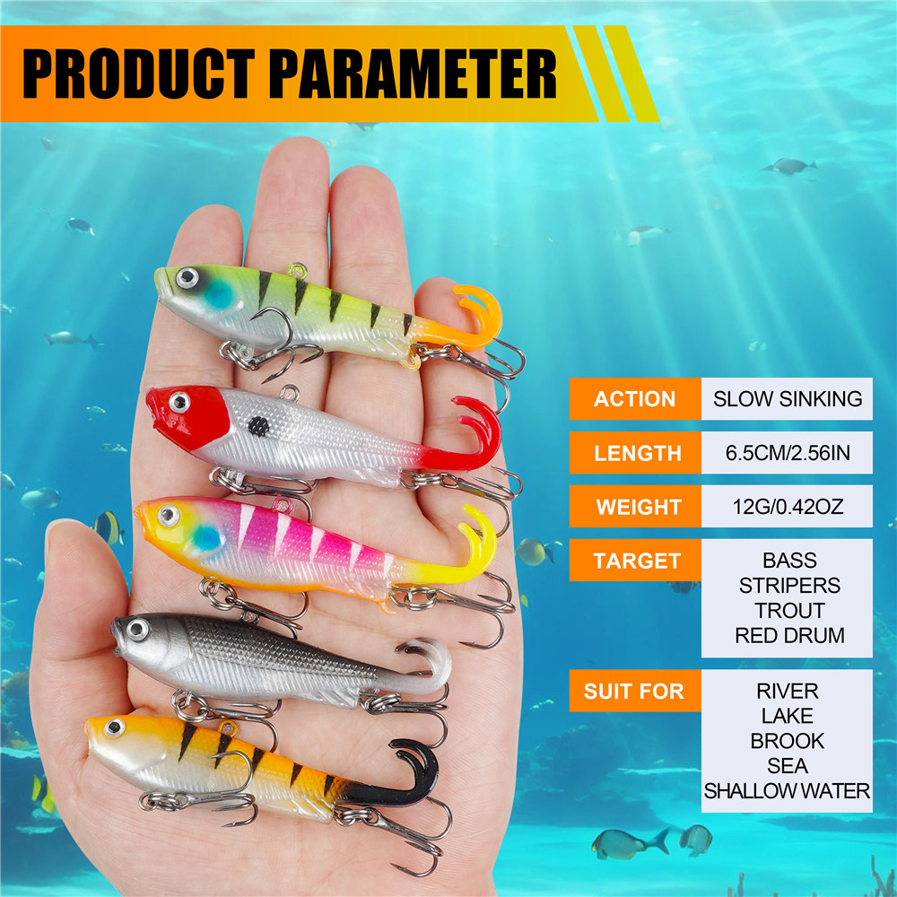 5Pcs Pre-Rigged Jig Head Wobbl - Fishing Equipment For Trout review and price