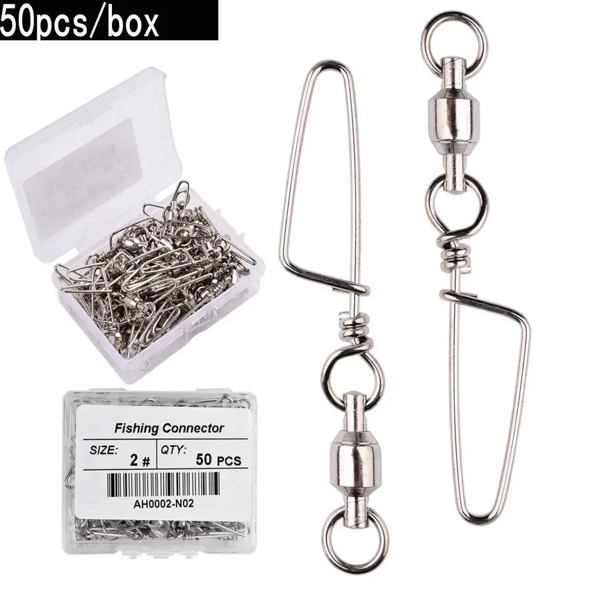 50pcs Fishing Ball Bearing Swi - Fishing Equipment Box review and price