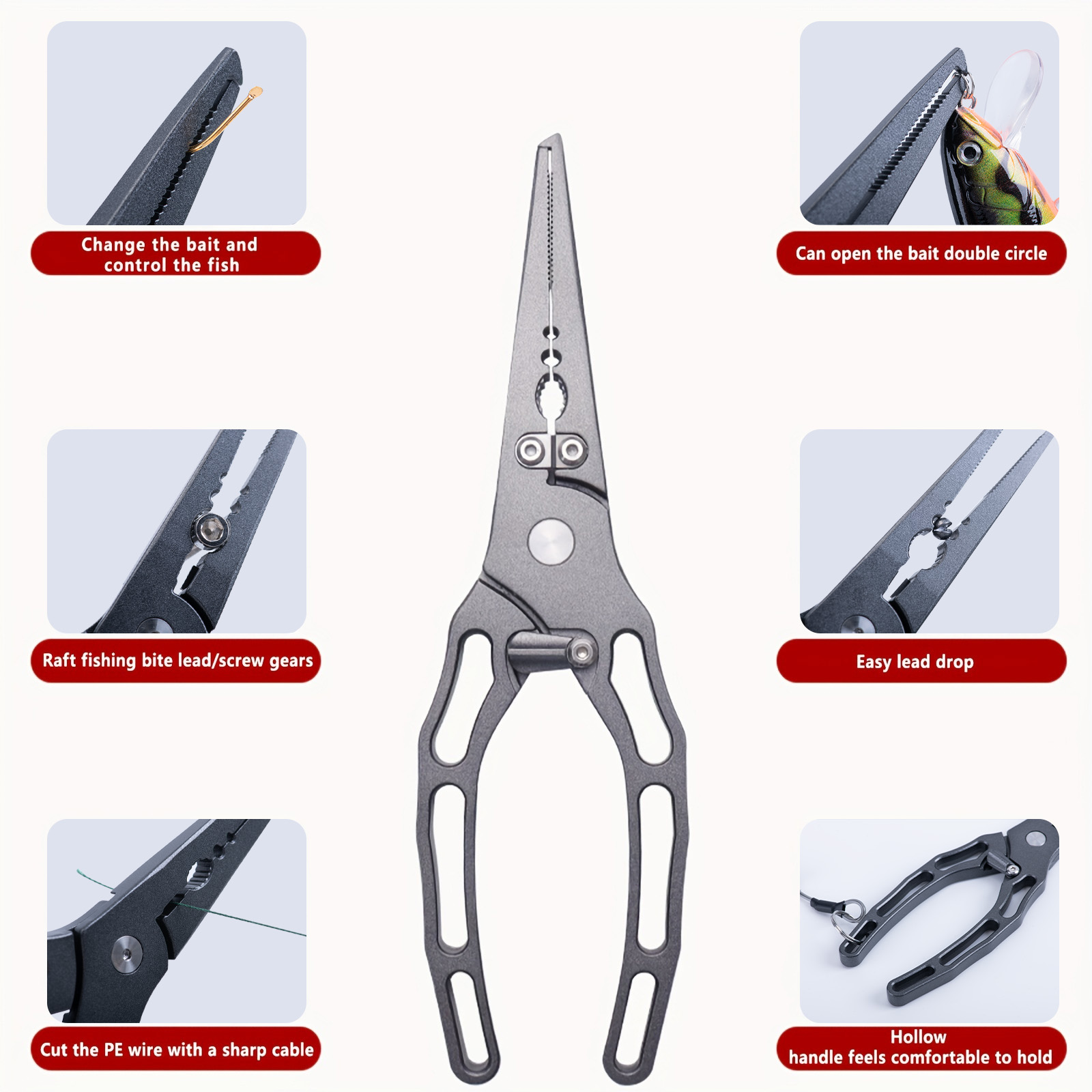 Fishing Pliers and Fish Grippe - Fishing Equipment Pictures review and price